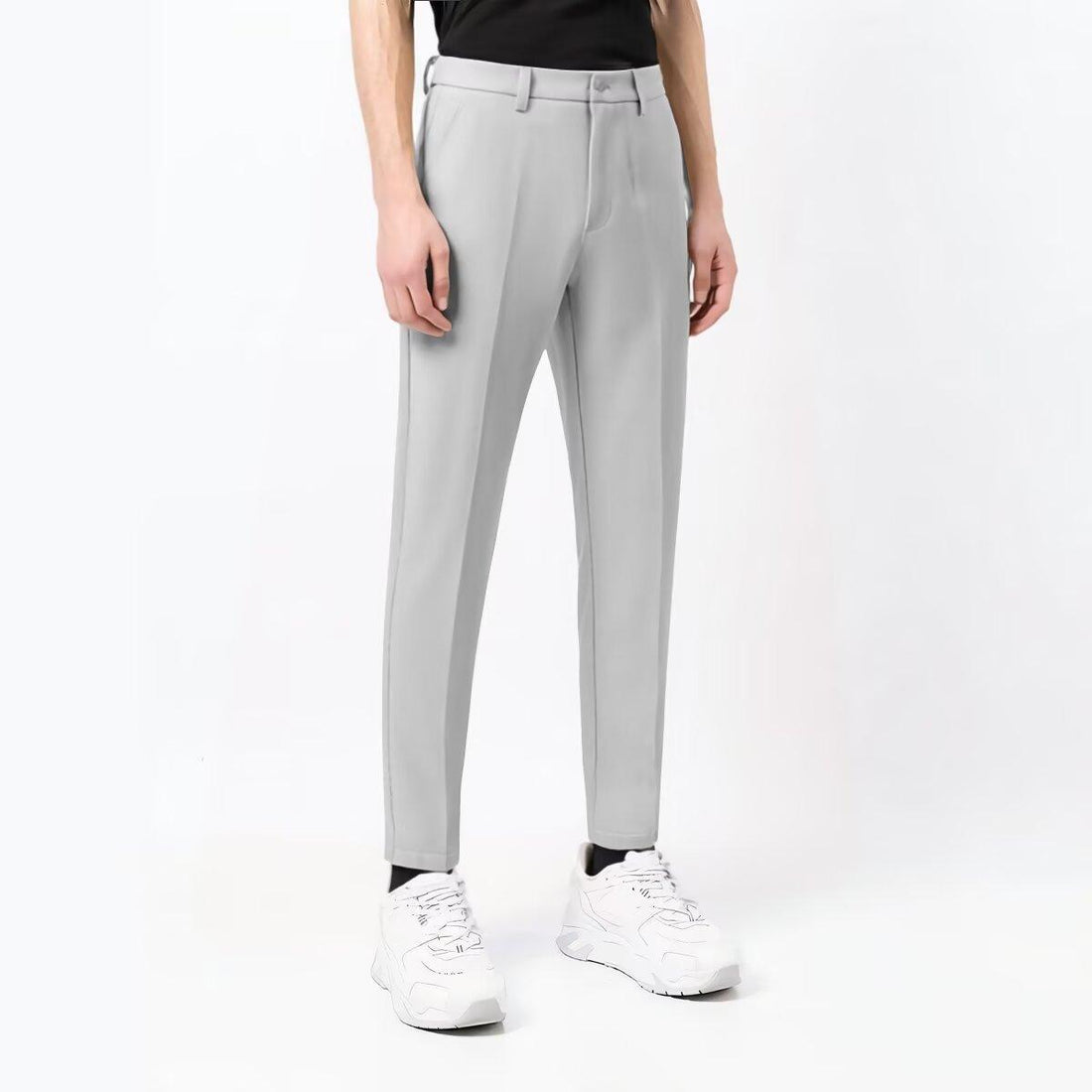 Men's Ankle Tied Pants Versatile Hong Kong Trend Men's Pants